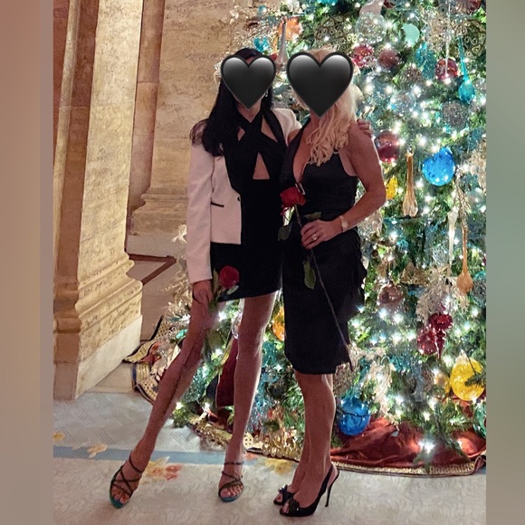 Superdown (@Revolve) Black Cross front dress XS - Picture 6 of 9